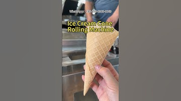 Ice cream cone machine waffle cone making machine sugar cone mould