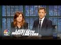 Amy Poehler and Seth Reunite for a New Really!?! - Late Night with Seth Meyers