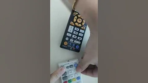 Learning remote control copy operation tutorial
