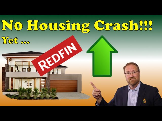 New Redfin Data Shows No Housing Crash! | U.S. Housing Market Update,  January 6 2024 - YouTube