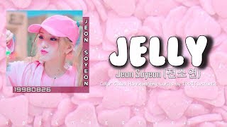 Jeon Soyeon (전소연) - Jelly (젤리) Color Coded Han/Rom/Eng Lyrics