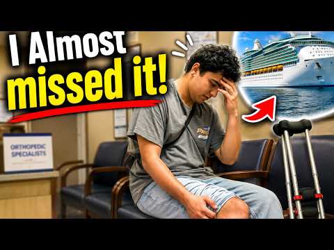 From The Hospital To Our Cruise in 24 Hours!