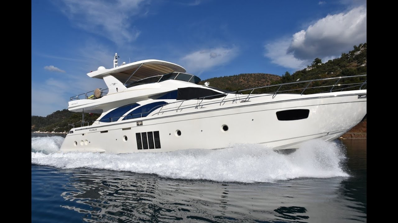 ⁣AZIMUT 78 (2013) WITH FIN STABILIZERS / EU FLAG / Motivated Seller / Yacht For Sale