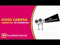 How to make a camera animation in powerpoint  animation tutorial 2020