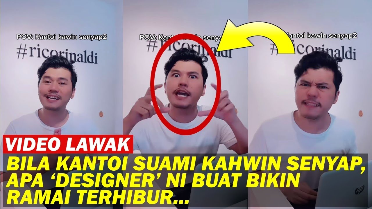 Bila Kantoi Suami Kahwin Senyap Apa ‘designer Ni Buat Bikin Ramai Terhibur Youtube