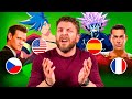 REAGISCO ai MIEI PERSONAGGI doppiati in ALTRE LINGUE - Parte 2