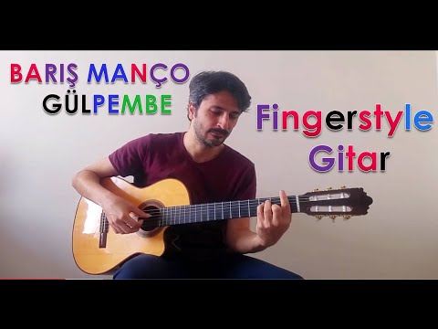 Barış Manço - Gülpembe (Fingerstyle gitar)