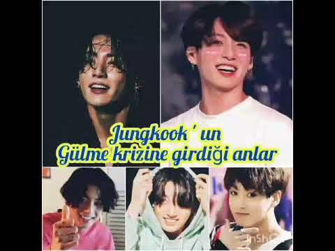 Jungkook'un gülme krizine girdiği anlar😂😂😂