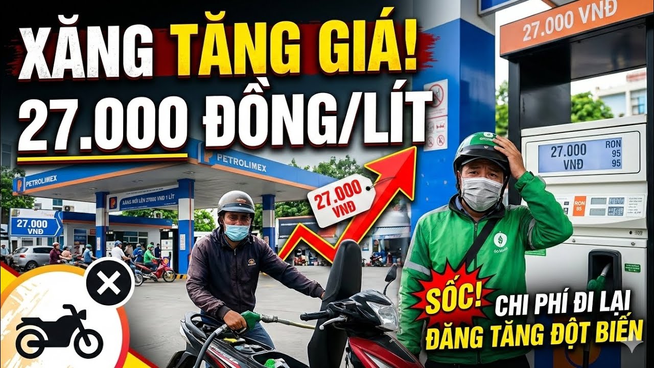  XĂNG LÊN 27 NGÀN -Vật Giá Leo Thang, Cơm Áo Gạo Tiền Biết Tính Sao? 