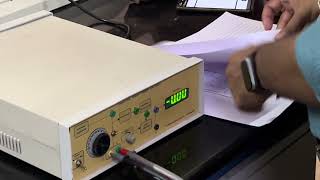 Displacement measurement using capacitive transducer