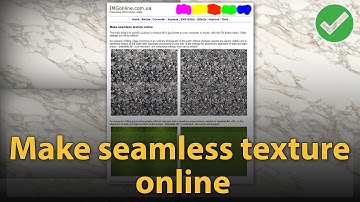 How to make seamless texture online