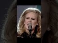 Adele with "Set Fire to the Rain"