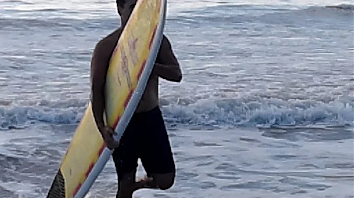 John Frankovich surfing Christmas 2015