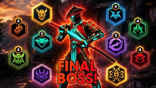 Shadow fight 3: Final Boss vs My best Sets • Freezing breeze event screenshot 3