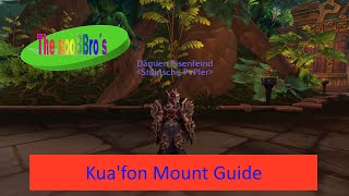 Kuafon Mount Guide World Of Warcraft
