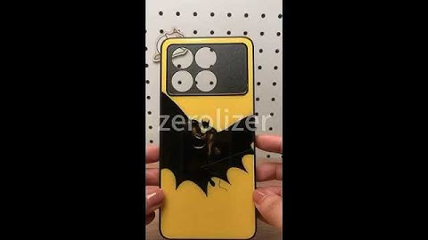 Zerolizer  Cartoon Batman Phone Case Xiaomi Poco X6 Pro Tempered glass #smartphonecase #pocox6neo5g