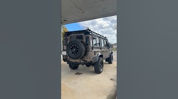 Custom Land Rover Defender 110 - Cummins R2.8 Turbo Diesel + Automatic Transmission #landrover
