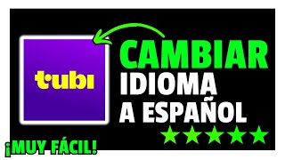 Como CAMBIAR El IDIOMA De TUBI a ESPAÑOL 2025 (Guía Completa)