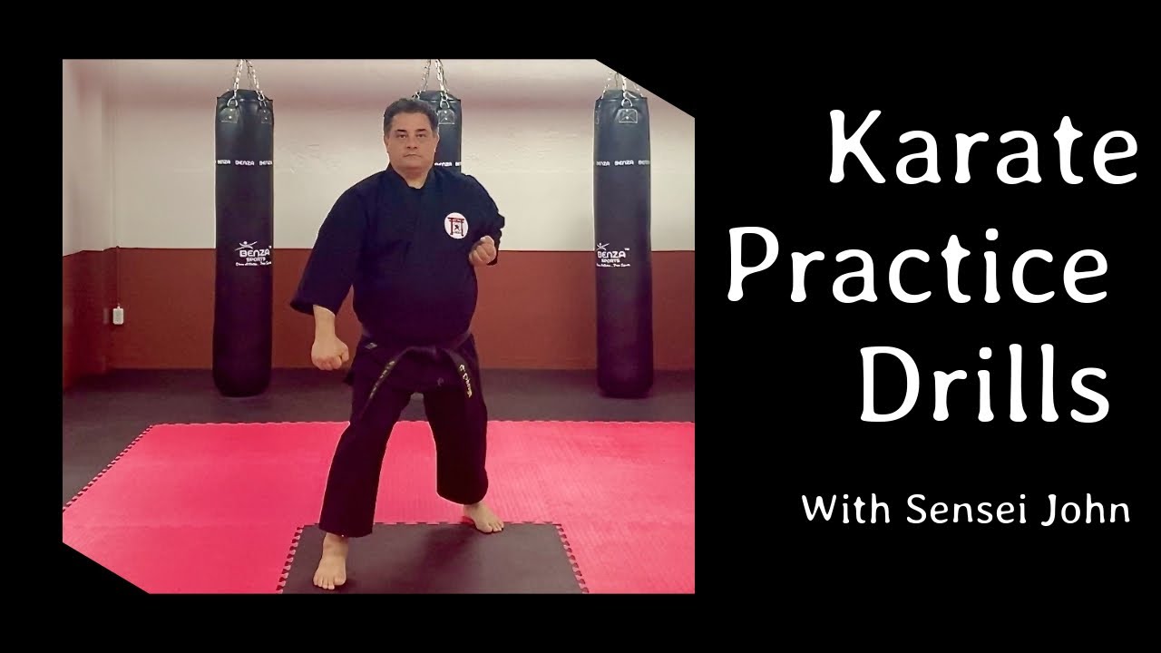FOLLOW ALONG KARATE PRACTICE DRILLS YouTube