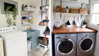 28 Hermosos Cuarto De Lavado Pequeño Que Transformarán Tu Espacio