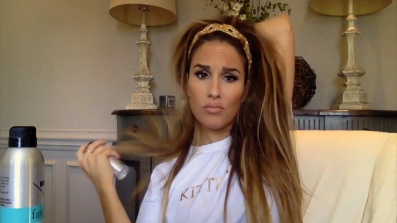 Jessie James Decker Girls Night Out Hair Tutorial YouTube