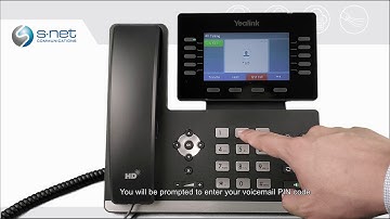 Yealink T54 | Manage Your Voicemail Inbox