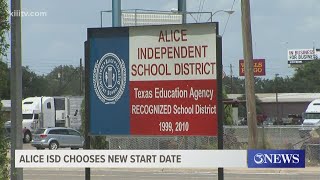 Alice ISD start date for virtual instruction will be September 8