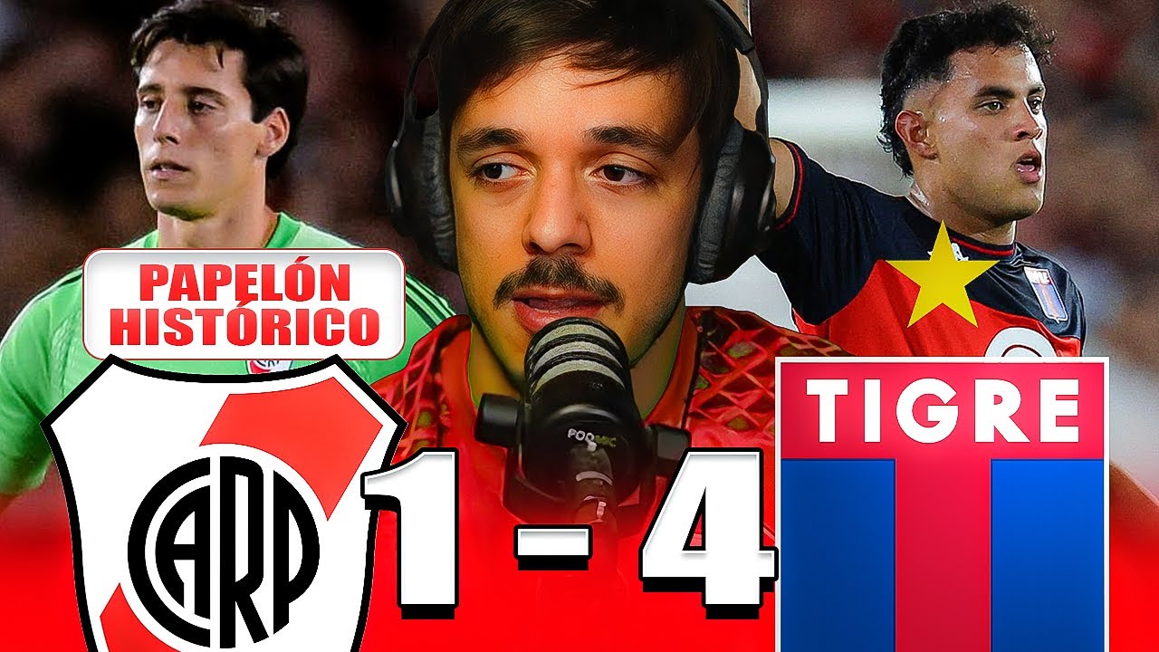 PAPELÓN HISTÓRICO: RIVER 1-4 TIGRE EN EL MONUMENTAL / BENITO SDR