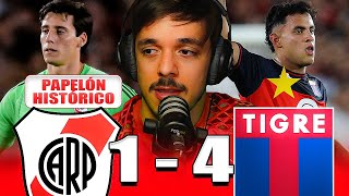 PAPELÓN HISTÓRICO: RIVER 1-4 TIGRE EN EL MONUMENTAL / BENITO SDR