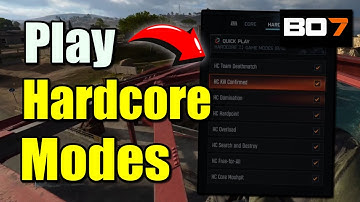 How to Play Hardcore Modes in COD Black Ops 7 (Best Method)