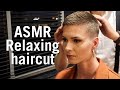 Asmr barbershop haircut with clippers