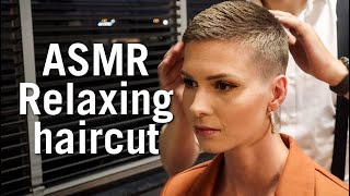 ASMR Barbershop haircut with clippers