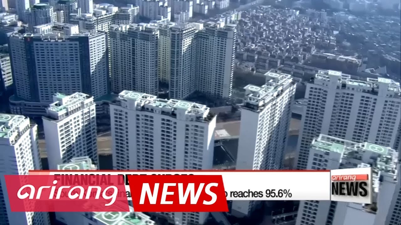 S. Korea's financial debt-to-GDP ratio closing in on 100% 