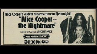 Alice Cooper . The Nightmare. 1975 TV special.  /1/ "Welcome to My Nightmare". screenshot 5