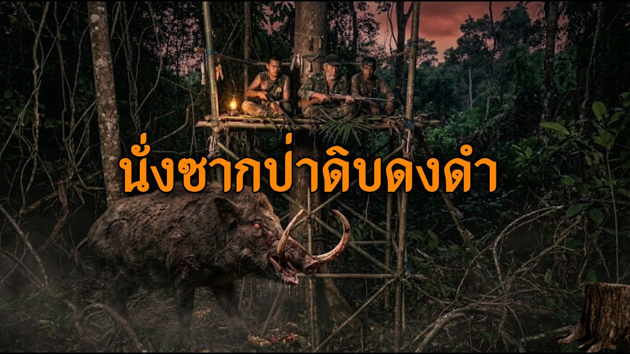 นั่งซากป่าดิบดงดำ