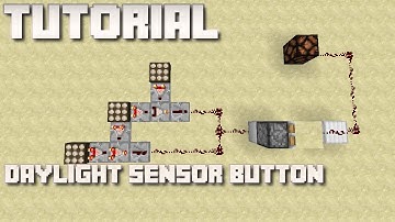 Minecraft: Daylight sensor button