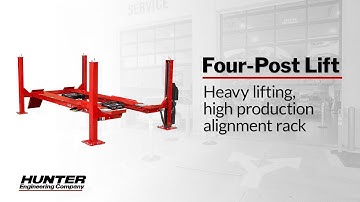 Four-Post Alignment Lift Overview