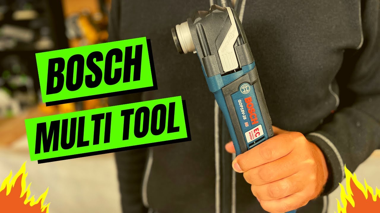 Easiest blade change on a multi tool! BOSCH Brushless StarlockPlus review 