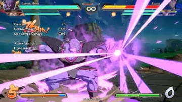 DBFZ Captain Ginyu midscreen Jeice BNB combo