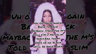 (big bank)-(Nicki minaj) big bank rap lyrics