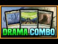 Dramatic entrance combo w new ghalta stampede tyrant  modern mtg gameplay 