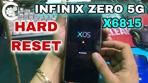 Infinix Zero 5G X6815, X6815B Hard Reset Password Remove