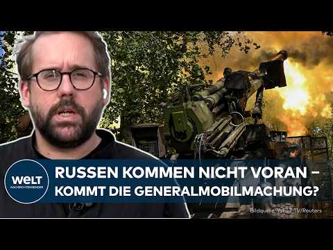 UKRAINE-KRIEG: Heftiger russischer Raketen-Terror ‒ Doch Putin hat ein großes Problem