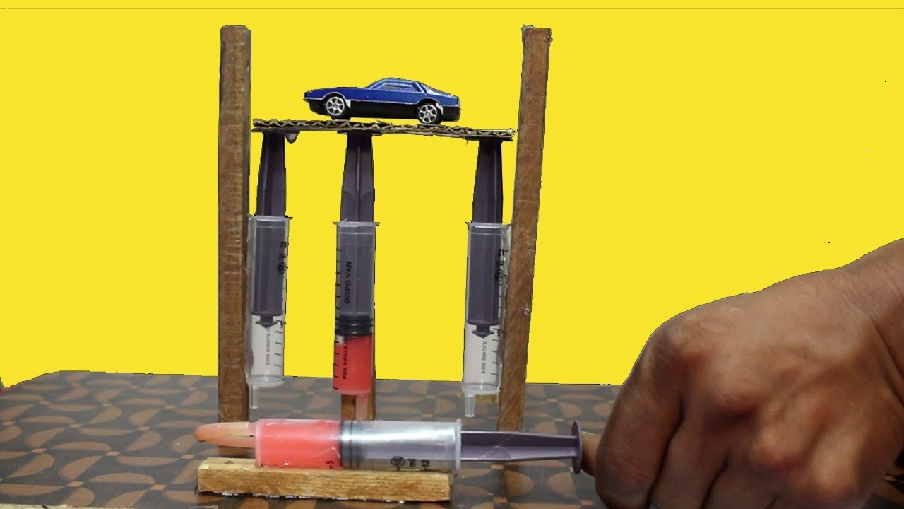 Hydraulic Lift - DIY Science Project