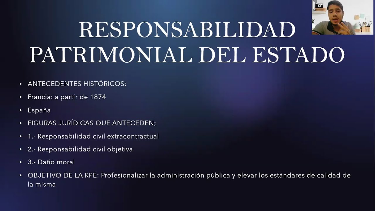 Responsabilidad Patrimonial del Estado | Resumen Unidad 5 | Trabajo