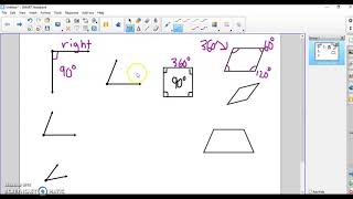 Measuring angles with pattern blocks