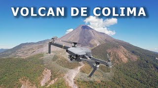 Volcán de Colima y la barranca Montegrande a vista de drone 🛸