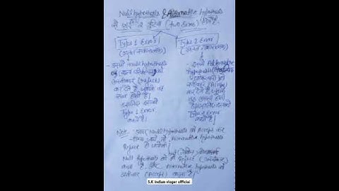 Type1and type2 error ,trick#short#shorts#ytvideos#trending#ugcnet#net#exam#paper1