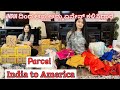 India ದಿಂದ ಏನೆಲ್ಲ ಕಳಿಸಿದಾರೆ ?? Parcel from INDIA to USA || 22 KG courier unboxing ||