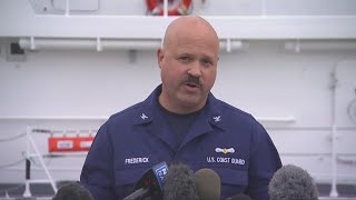Coast Guard provides update on search for missing sub